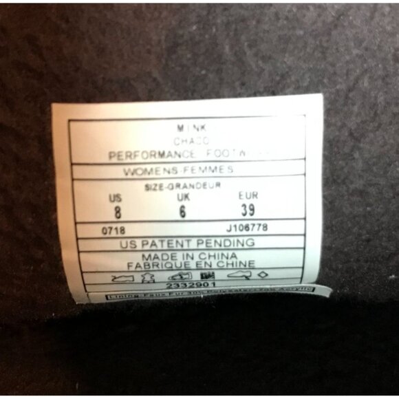 Chaco Womens Waterproof Brown Winter Boots Size 8 Faux Fur Trim - Picture 6 of 12